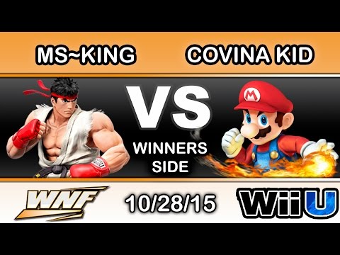Wednesday Night Fights S4E2 – MS~King (Ryu) Vs. Covina Kid (Mario) Winners Side - Smash Wii U