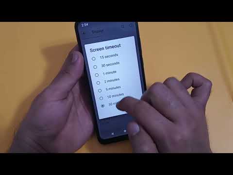 how to change screen timeout in Moto edge 30 fusion, Moto edge 30 fusion mein screen timeout change