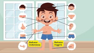 Download lagu Mengenal Nama Anggota Tubuh Bahasa Indonesia & Bahasa Inggris Untuk TK PAUD mp3