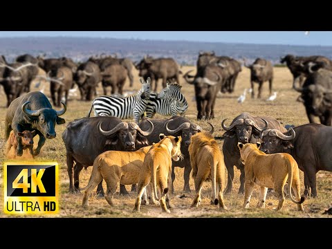 4K African Animals: Discover Wildlife of Aberdare National Park With Real Sounds & Relaxing Nature