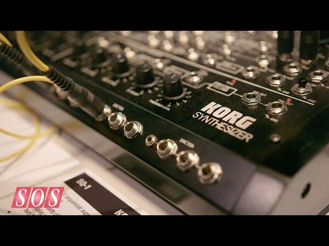 Korg MS20M & SQ1 Step Sequencer - NAMM 2015