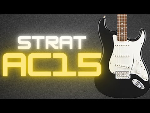 🎵Vox Ac15c1 Stratocaster clean tones demo🎵
