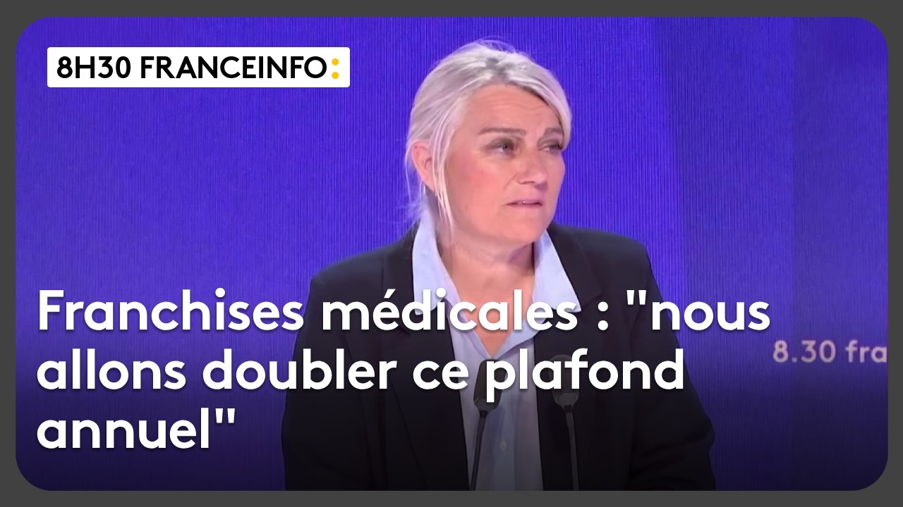 Incendies, canicule, franchises médicales : la ministre de la Santé Stéphanie Rist au « 8h30 franceinfo » du 24 juillet 2026