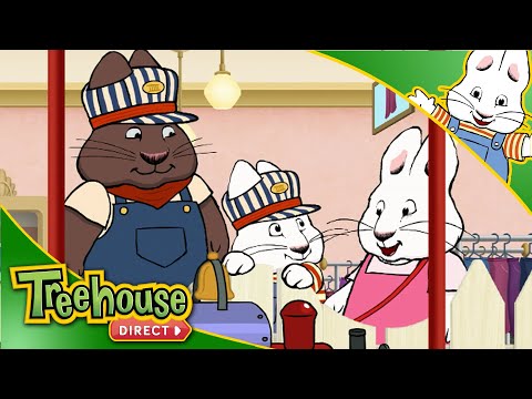 Max & Ruby: Engineer Max / Max's Toy Train / Max's Train Ride – Ep.65 | HD Cartoons - Kids TV Series, Kingdom Kids Zone - Treehouse Direct