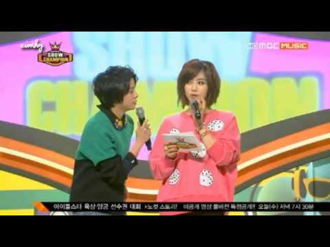 130220 MC T-ara Eunjung F(x) Amber Opening