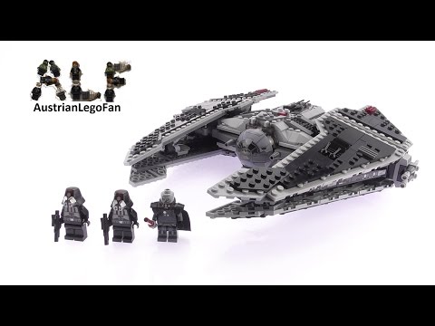 Vidéo LEGO Star Wars 9500 : Sith Fury-class Interceptor
