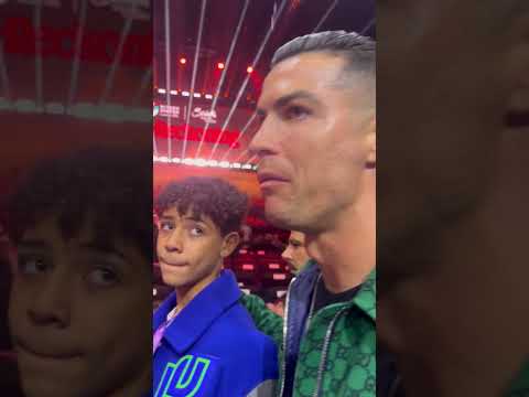 Cristiano Ronaldo isn't a fan of the cameras 📷 #DayOfReckoning 🇸🇦