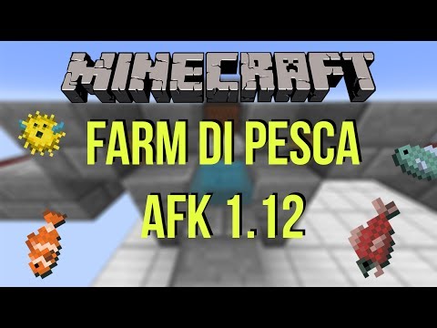 Minecraft 1.12 : FARM DI PESCA AUTOMATICA AFK