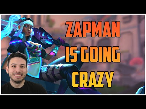 ZAPMAN IS GOING CRAZY! FREYA RANKED SMITE S10