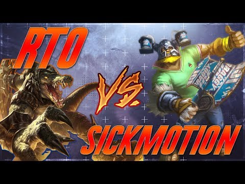RTO's Renekton Vs. SickMotion's Olaf (Full Game Vod with Commentary - Patch 8.14)