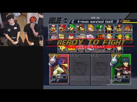 Smash on Scott 2 SSBM: Rek vs Haydze (Falco vs Marth)