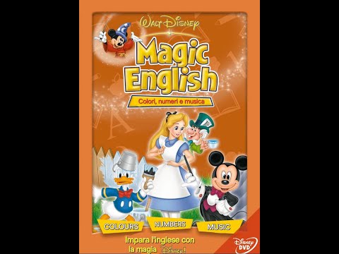 Apertura DVD Disney's Magic English - Colori, Numeri e Musica"