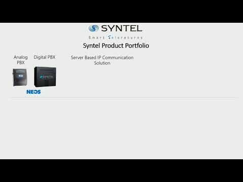 Syntel NEOS 4S & 6S Digital Epabx System (4 Slots/6 Slots)