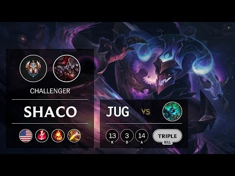 Shaco Jungle vs Hecarim - NA Challenger Patch 9.13