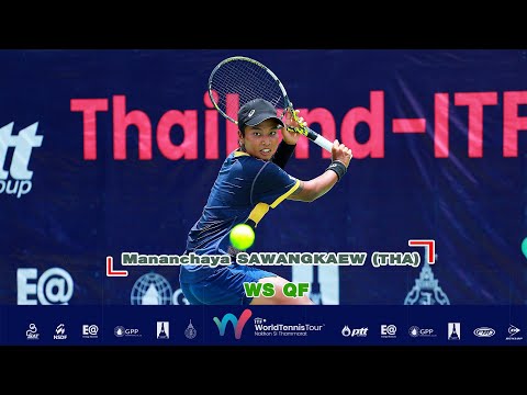 ITF Pro Circuit Presented by SAT (1) WS QF- Mananchaya SAWANGKAEW (THA) 4 vs Aliona FALEI