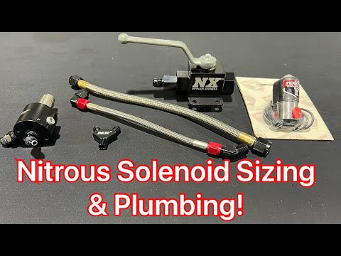 Choosing The Right Size Nitrous Solenoid(s) & Plumbing For Your Diesel!