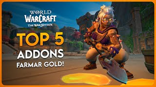 Top 5 ADDONS para você FAZER Muito GOLD em World of Warcraft: The War Within!