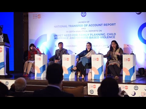 Launch of National Transfer of Account Report and In Depth Analysis of Unmet need of Family Planning