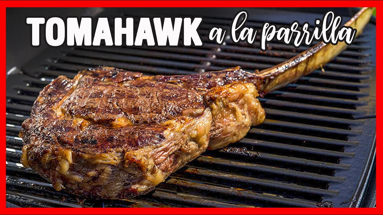Cómo cocinar Tomahawk Steak a la PARRILLA ¿El mejor corte de carne