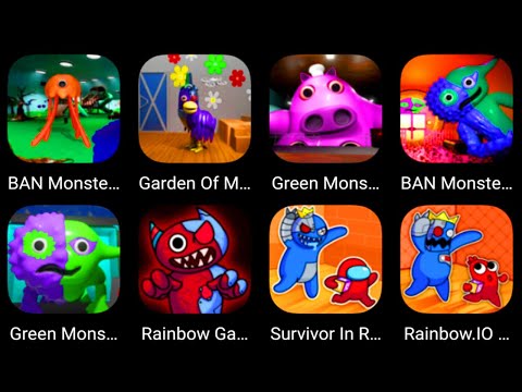 Ban Monster Life Challenge 3,Green Monster 4 All Boss,Garden Of Monsters Survival 3D