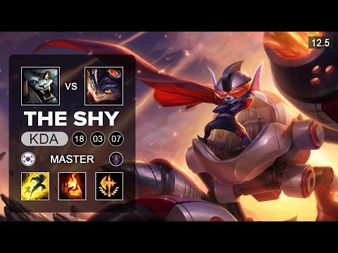 The Shy Rumble Top vs Rengar - KR Master - Season 12 Patch 12.5