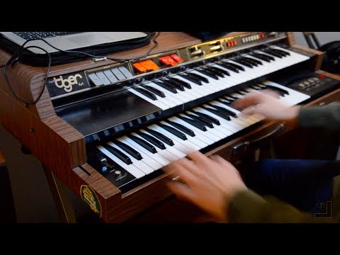 Vintage organ Eko new tiger duo