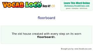 Video thumbnail for floorboard
