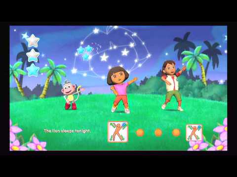 nickelodeon dance wii video