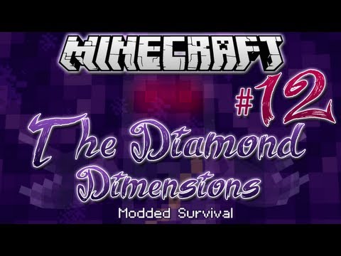 "CHICKEN BOT" | Diamond Dimensions Modded Survival #12 | Minecraft