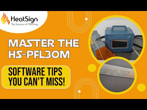 Master Portable Handheld Laser Engraver: HS-PFL30M Software Guide
