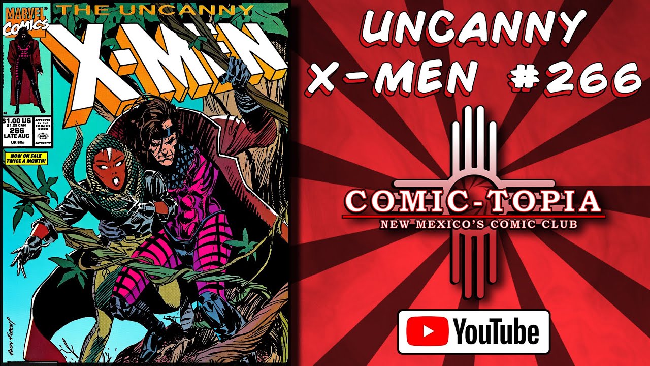 Uncanny X-Men 266 Marvel Comics 1990 Review | First Appearance of Gambit