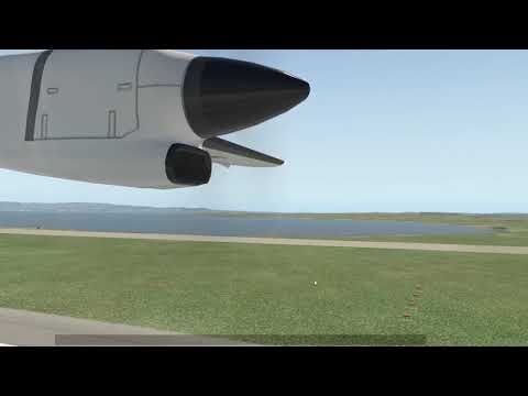X plane 11 | Air New Zealand link | ATR 72-500 | Landing at Auckland airport