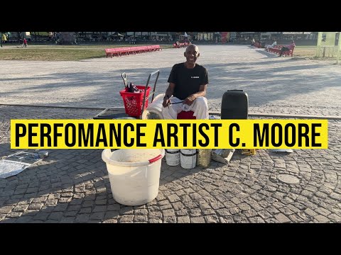 11.08.2022 #Kassel #Documenta #Performance #artist C. MOORE #Schatzilein #USA #Boston #Massachusetts