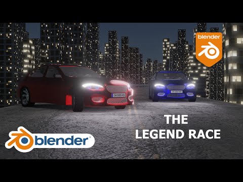 CGI Animated Short Film : The Legend Race