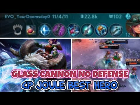 BEST HERO GLASS CANNON CP JOULE NO DEFENSE OP INSANE DAMAGE 3V3 - VAINGLORY 5V5