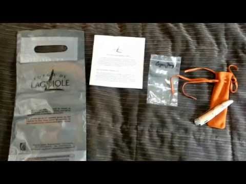 Forge de Laguiole cigar cutter pocket knife scissors