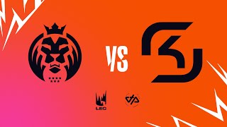 LEC Summer Split 2022 - W5D2 - MAD vs SK