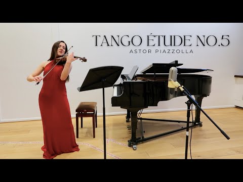 Astor Piazzolla's Etude No 5 | Violin Performance