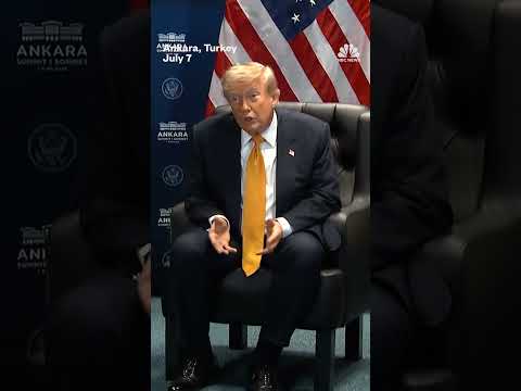 Trump says he may re-impose a blockade on Iranian ports in the Strait of Hormuz