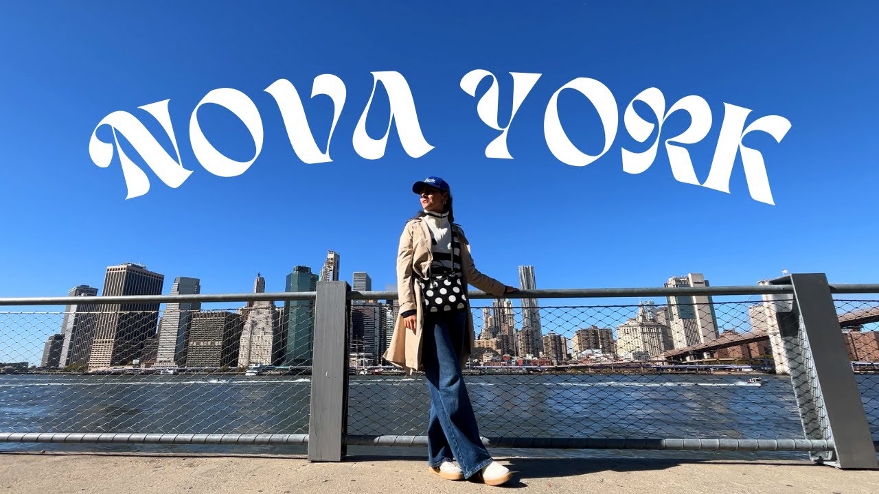 vivendo um sonho em Nova York (e vlogando para você viver também)