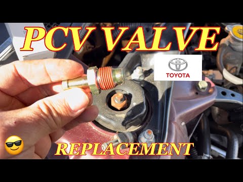 TOYOTA CAMRY V6 PCV VALVE REPLACEMENT - How to Change the PCV Valve on a Toyota Camry. Easy!