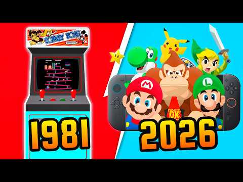 Evolution of Nintendo Games