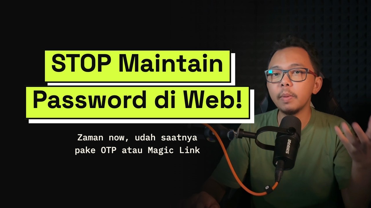 Stop Maintain Password di Web