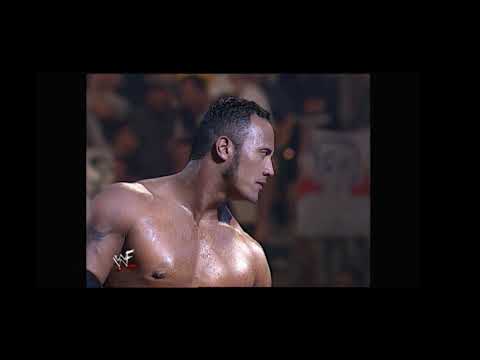 Triple H Vs The Rock Cast Match Raw 1999