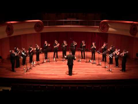 CSU Trombone Choir - One for the Road mvt 1