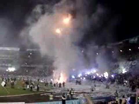"Entrada em campo Grêmio - GREnal 2008" Barra: Geral do Grêmio &bull; Club: Grêmio