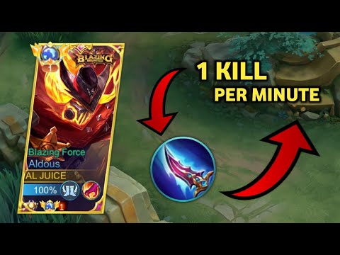 1 KILL PER MINUTE!! THIS ALDOUS BUILD CAN GIVE YOU INSANE DAMAGE!!