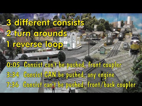 Question: 1 reverse loop, how do you turn a train around twice? 3 trains on 12'x8.5' Lionel Layout