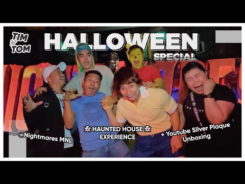 TIMMIE THE POOH N' TOM GO TO THE HAUNTED HOUSE! | TIMOTHY LAUDE AND TOMMY TIANGCO