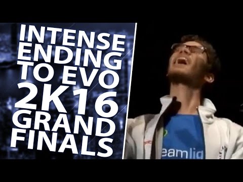 Intense ending to EVO 2k16 Grand Finals: Liquid Nairo vs Pink Fresh